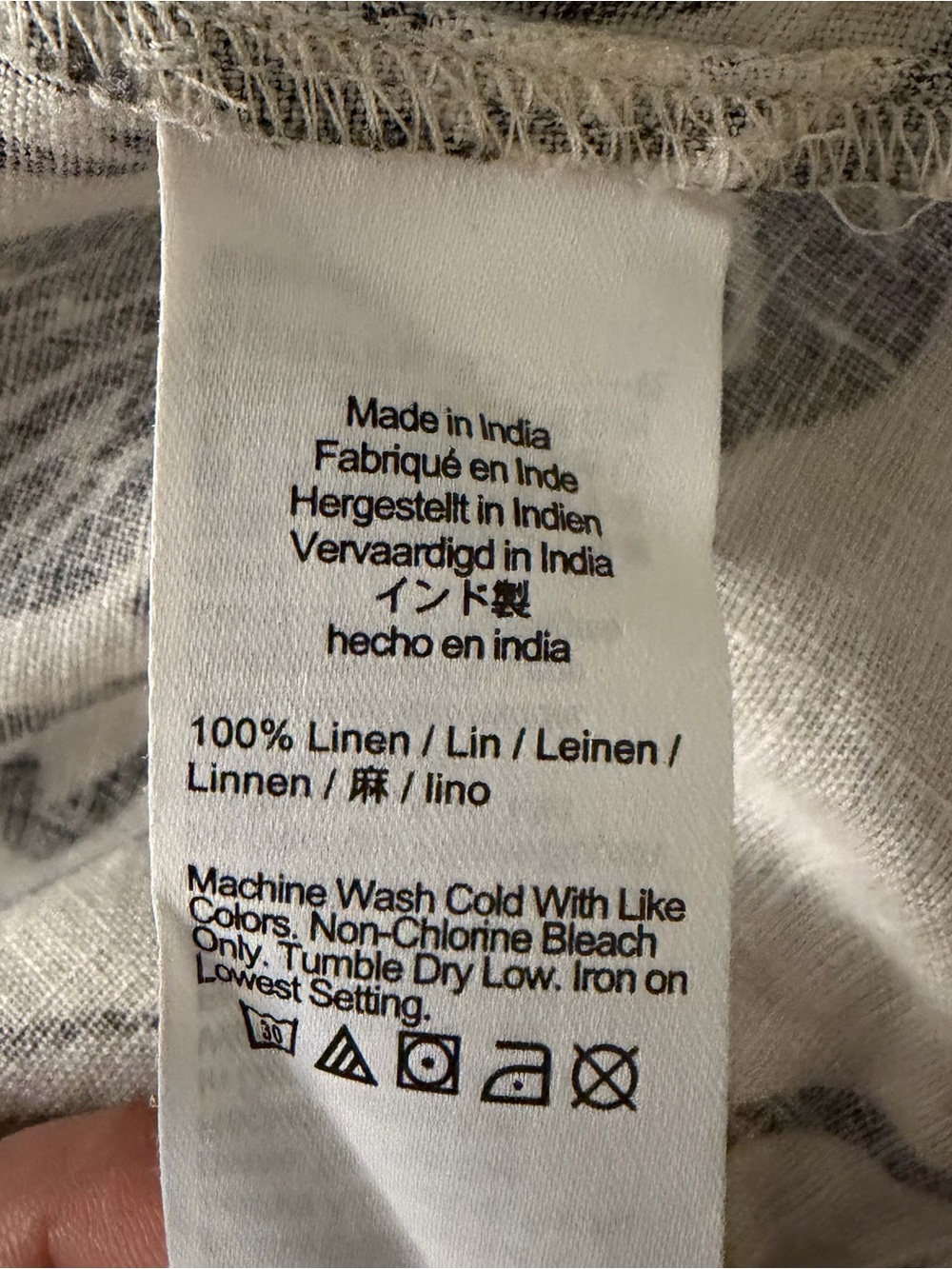 Madewell 100% Linen Cross-Back Sleeveless Top Size 2 - Picture 12 of 14